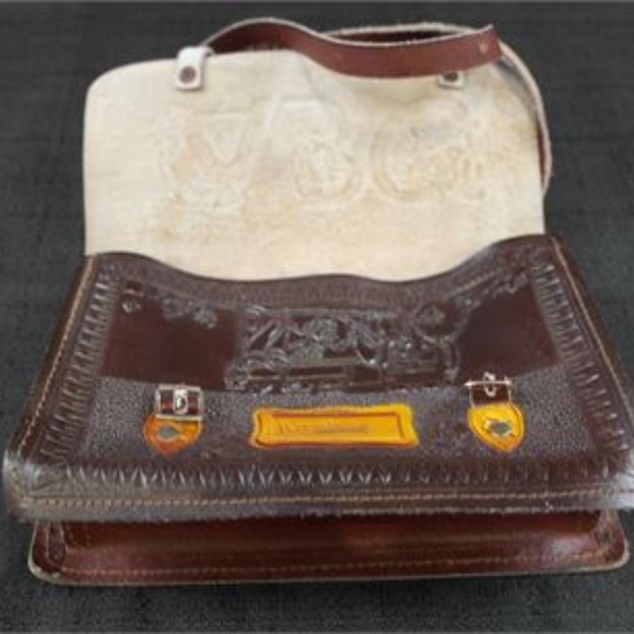 Rare Looney Tunes Shoulder Bag Brown / Multicolor - Picture 11 of 11